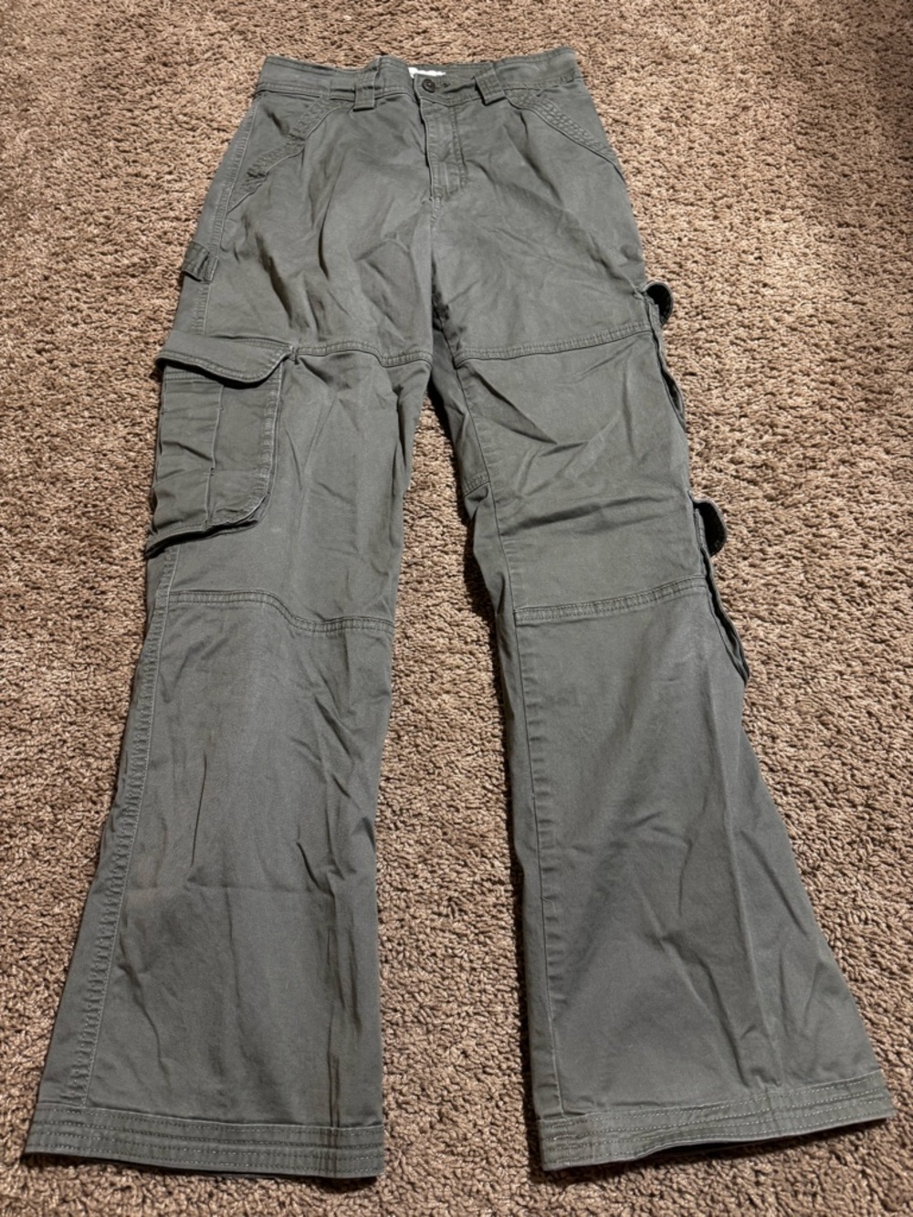 Abercrombie & Fitch Olive Green Cargo Pants - Women's 26/2